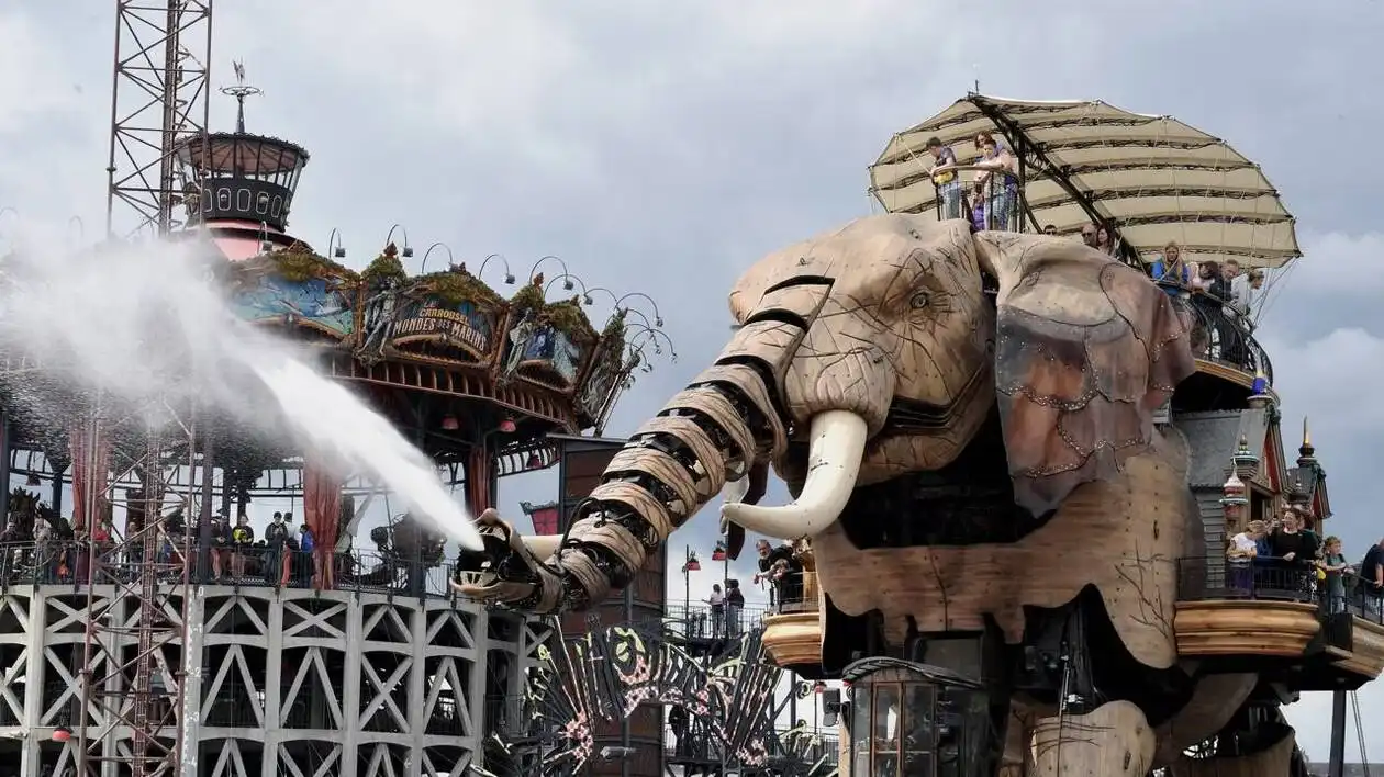 Les Machines de l'Île à Nantes un site industriel devenu un monde fantastique