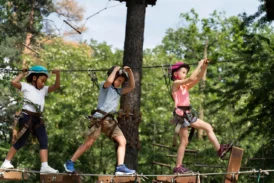 Une nouvelle aventure Accrobranche au Parc du Crapa à Nantes