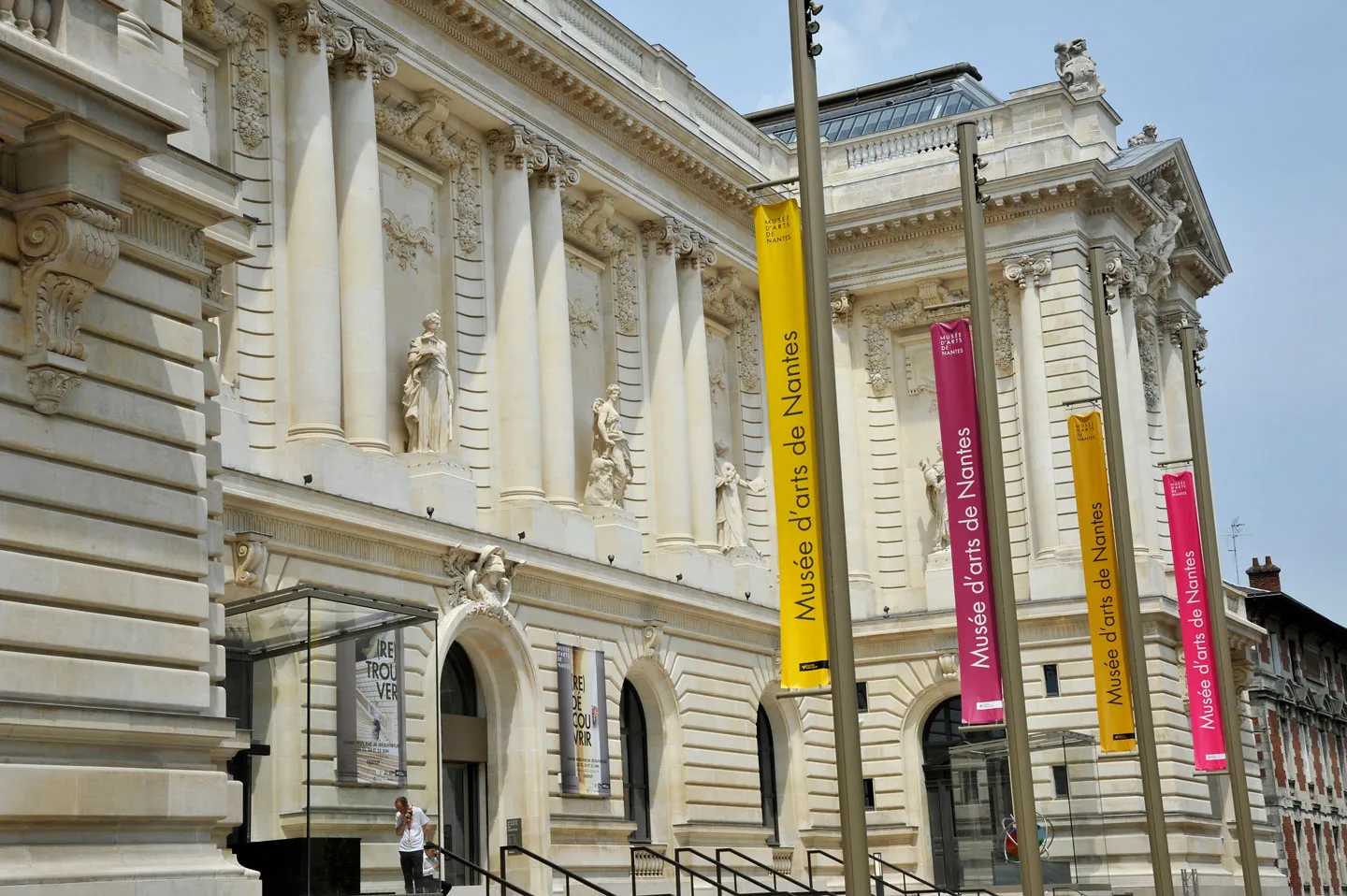 extérieur du musée d'art de nantes