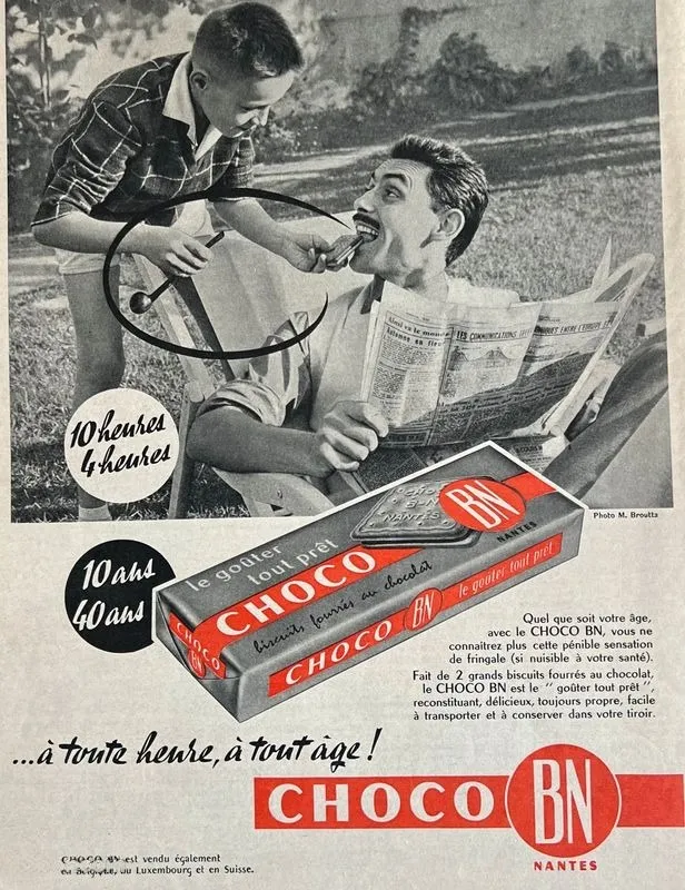 publicité choco bn
